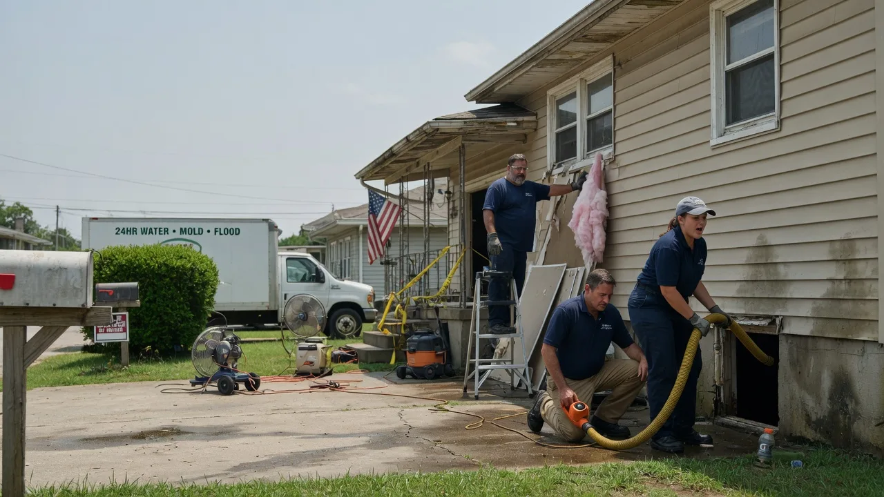 Water Damage Repair in Carter, OK near me
